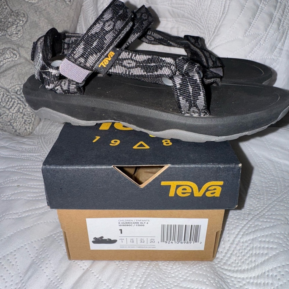 Teva Children's Black Sandals